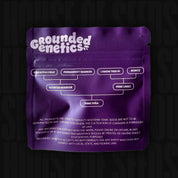 Lilafarbene Grounded Genetics Pink Pina Verpackung