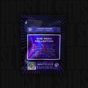 Wizard Trees Verpackung mit „LEMON FEVER“ und „THE RS54 COLLECTION“ sowie QR-Code